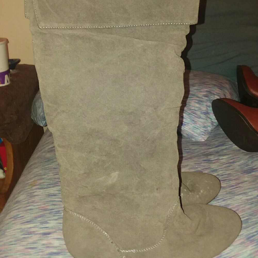 Knee-high boots